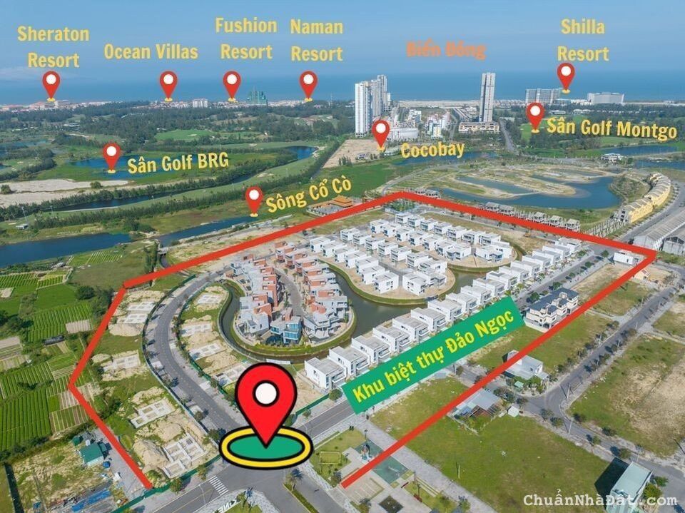 Bán biệt thự biển Nam Đà Nẵng - View mặt sông - giá cực ưu đãi Bán biệt thự biển Nam Đà Nẵng - View mặt sông - giá cực ưu đãi