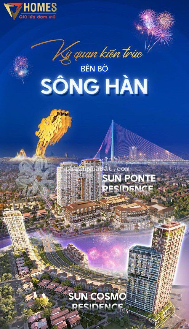 Nhận Booking ngay từ bây giờ căn hộ cao cấp dự án Sun Ponte Recidence Đà Nẵng