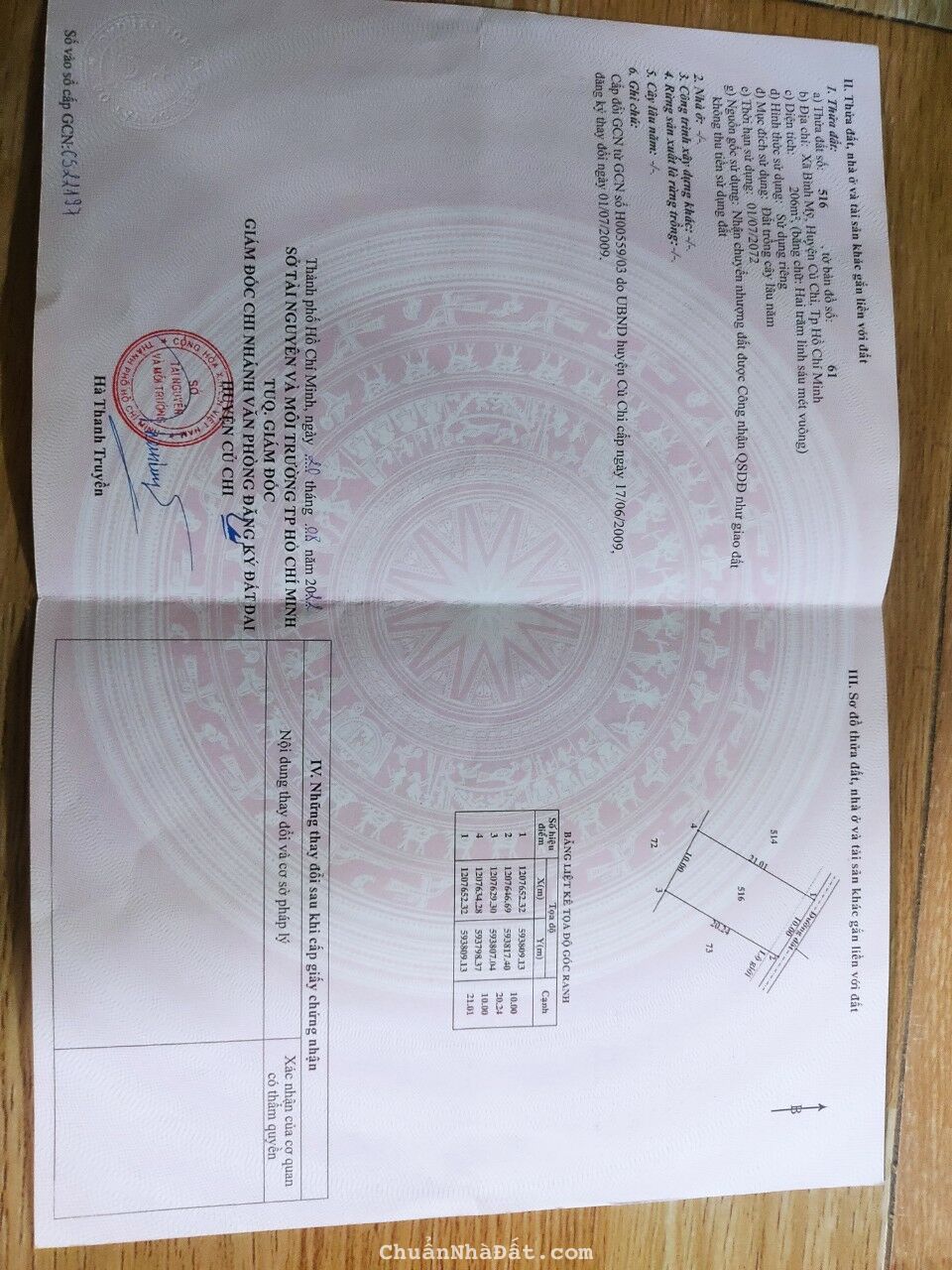    Bán lô đất 1/ ngắn đường phạm thị trâm Bình Mỹ