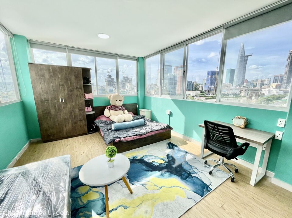 Studio full nội thất ngay mặt tiền Bến Vân Đồn - Cầu Calmette