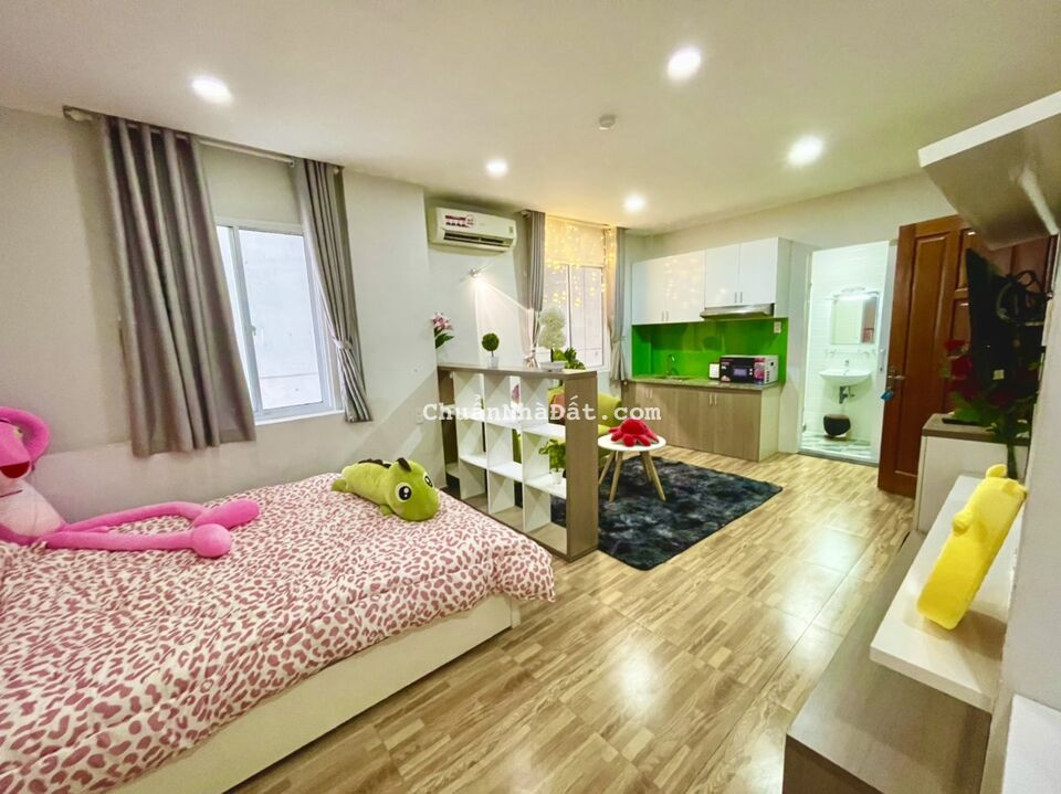 Studio vách ngay full nội thất ngay mặt tiền Bến Vân Đồn Q4