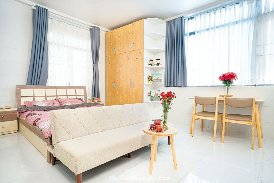 Studio full nội thất cửa sổ thoáng mát ngay dương bá trạc quận 8