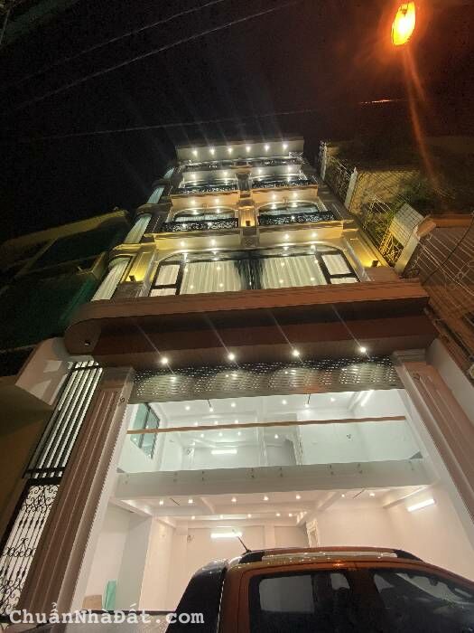 BÁN NHÀ LĨNH NAM, 60M2, 6 TẦNG, MT 7 M, Ô TÔ TRÁNH, THANG  MÁY, KD,  GIÁ 13 TỶ.