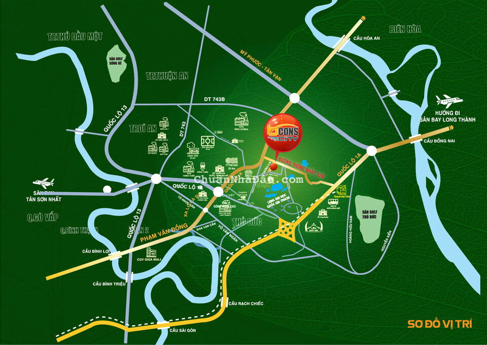 Bán căn hộ Bcons liền kề Làng Đại học Thủ Đức, CK đến 11.3%, cam kết thuê lại 10tr/tháng