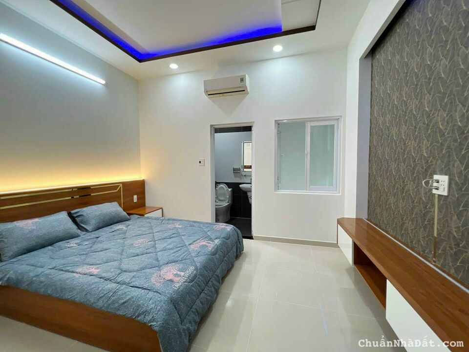 Hẻm 10 M , Nhà Bán Lê Văn Thọ, P.14 - 4 x 15 - Đúc 4 tấm Đẹp 