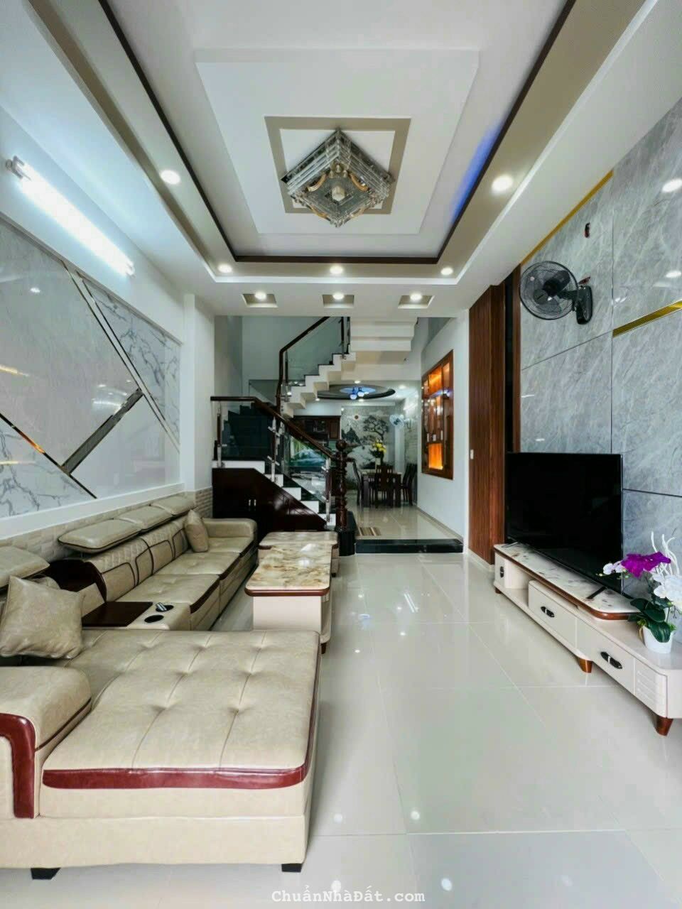 Hẻm 10 M , Nhà Bán Lê Văn Thọ, P.14 - 4 x 15 - Đúc 4 tấm Đẹp 