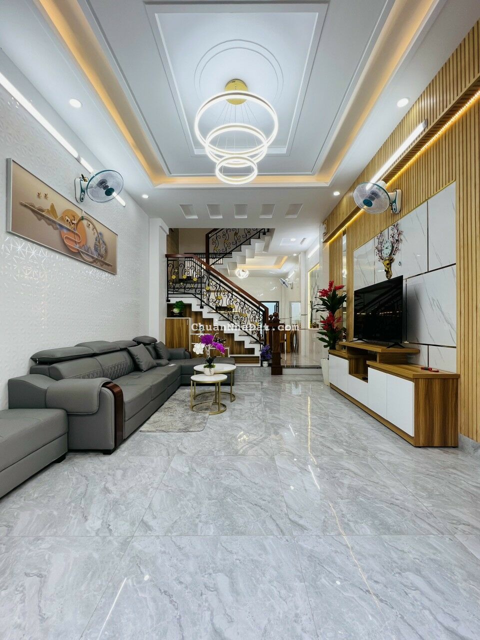 Bán Nhà Mới Quang Trung, P.12- 4 x 14 , Đúc 4 Tấm Giá 5 tỷ 95 TL