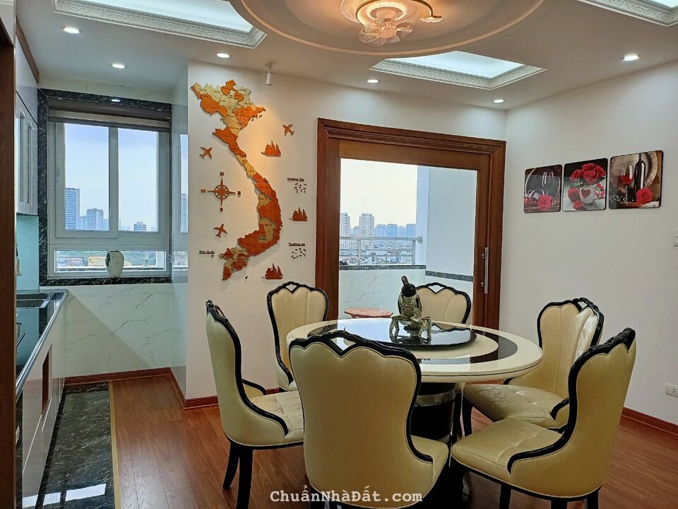 Bán căn hộ tòa 187 Nguyễn Lương Bằng – Đống Đa, 132m 4PN 3WC, nhà  đủ đồ Giá 7 tỷ có thương lượng