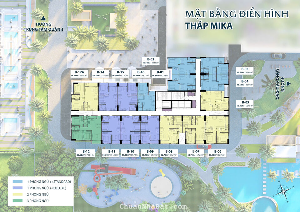 Khải Hoàn Prime mở bán tháp Mika căn 2PN 2WC, 69m2 giá chỉ 3.76 tỷ Khải Hoàn Prime mở bán tháp Mika căn 2PN 2WC, 69m2 giá chỉ 3.76 tỷ
