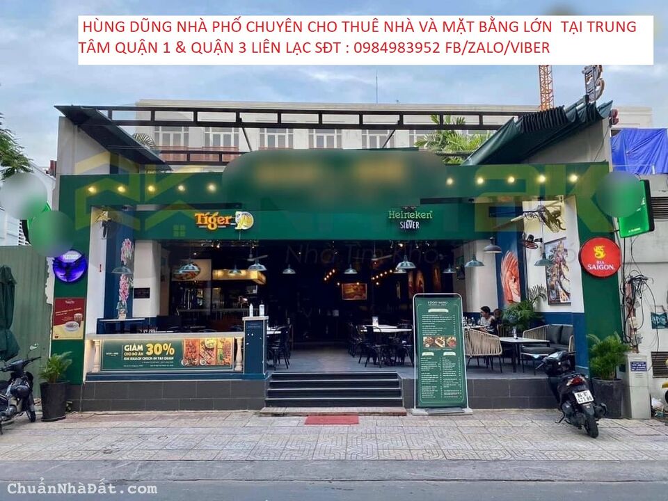 CHO THUÊ MT ĐƯỜNG VÕ VĂN KIỆT QUẬN 1 DT 20 X 40 KC 1 TRỆT 1 LẦU GIÁ 20.000 USA