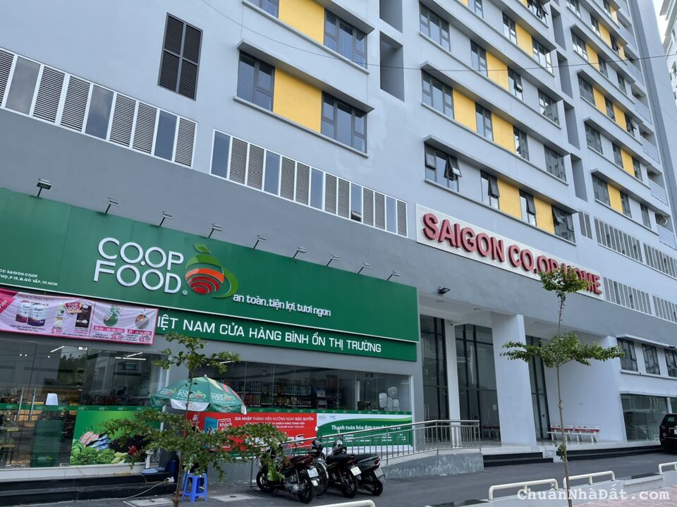 Cho Thuê Căn Hộ Saigon Coop Home 2PN/1WC DT 60m2 Tiện Nghi Cơ Bản #8Tr Tel 0943107090 Xem Ngay