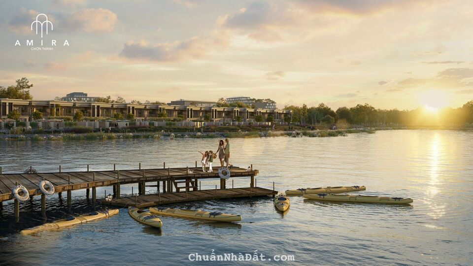 AMIRA CHƠN THÀNH_THÀNH PHỐ NGHỈ DƯỠNG VEN SÔNG VỚI NHIỀU TIỆN ÍCH 