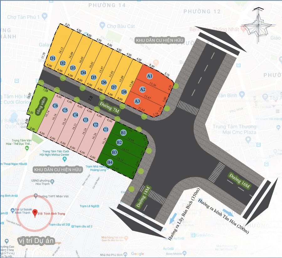 Bán nhà phố có sổ sẵn - công chứng nhận nhà - ngay trung tâm Tân Phú