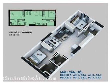 CẦN BÁN GẤP CĂN HỘ 2PN DIỆN TÍCH 53M2 CẠNH BỆNH VIỆN ĐỒNG NAI GIÁ 1 TỶ 05