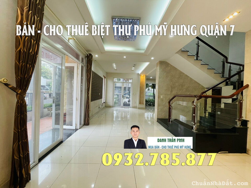 Góc 2 Mặt Tiền Biệt Thự Mỹ Hoàng, Phú Mỹ Hưng 11.5x19m Giá 85 tỷ LH 0932785877 Danh Trần PMH