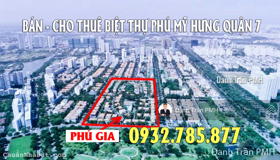 Siêu khu VIP 99 căn Biệt Thự Phú Gia Phú Mỹ Hưng, Q.7 từ 80 tỷ LH 0932785877 Danh Trần PMH