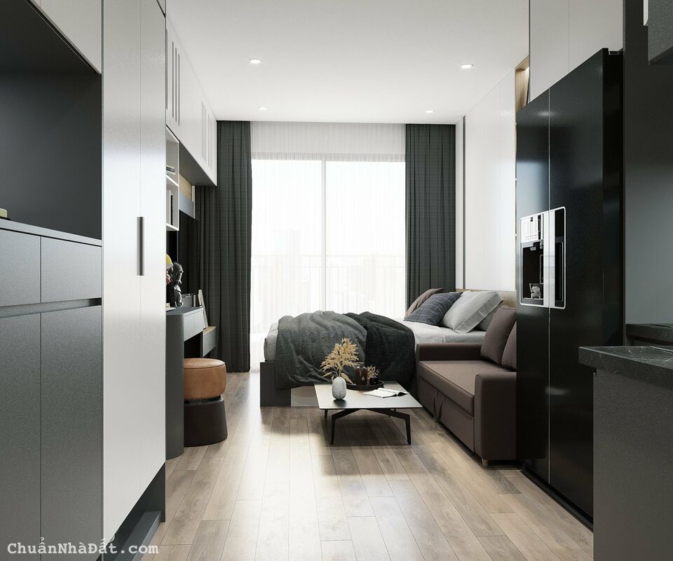 Bán căn hộ Studio giá 1.25 tỷ bao toàn bộ sổ đỏ tại Vinhomes Smart City