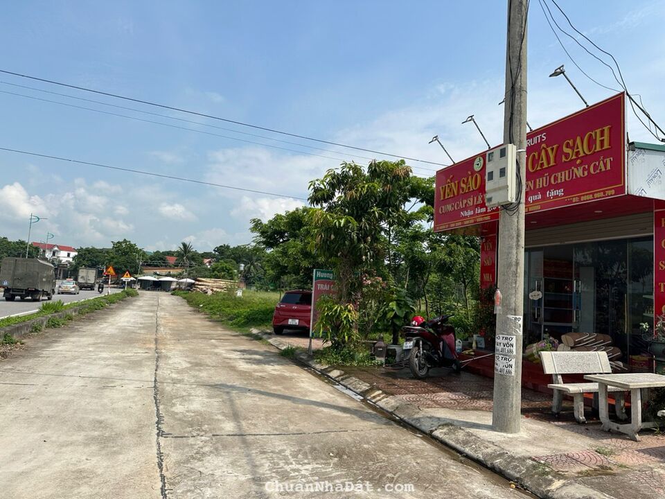 Bán đất đấu giá mặt đường 302 Nhân Lý, Tam Quan, Vĩnh Yên, Vĩnh Phúc. Lh: 0986934038