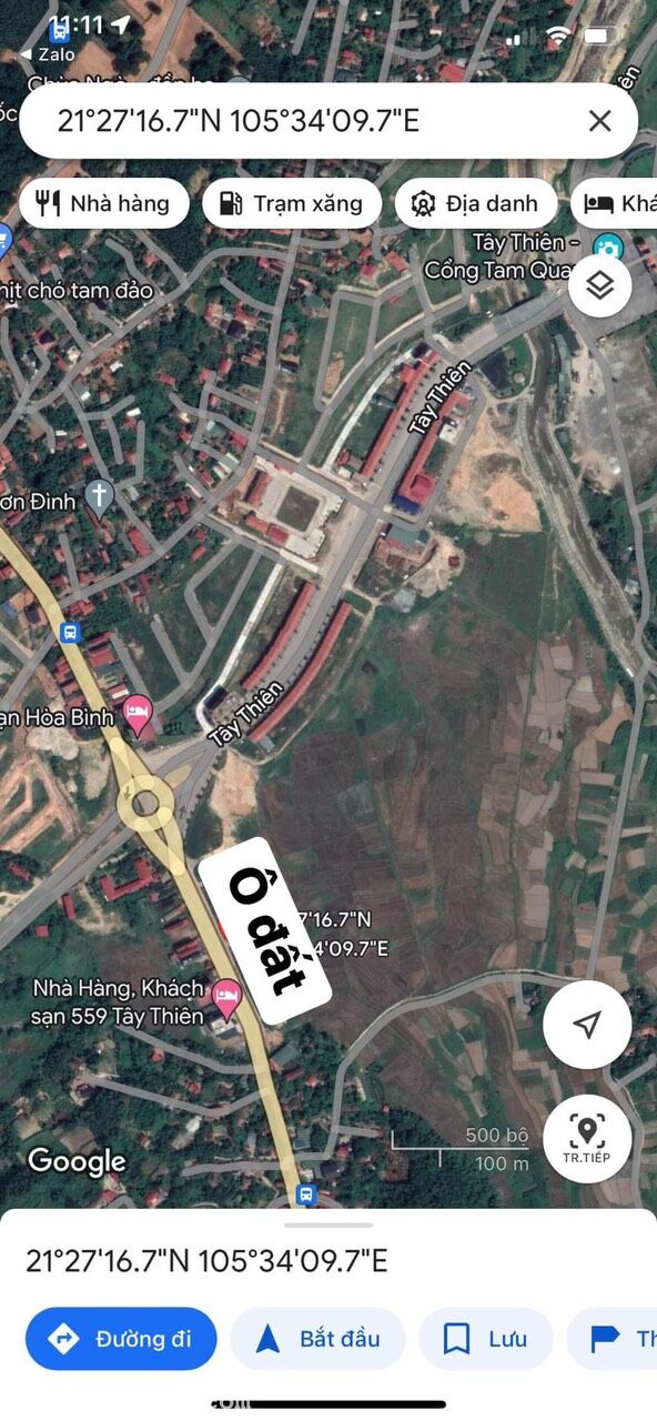 Bán 3 lô liền nhau mặt đường 302 TDP Đồng Lính, Đại Đình, Tam Đảo, Vĩnh Phúc