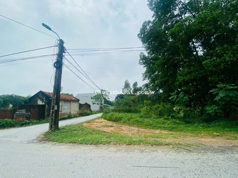 Cần bán nhanh ô đất góc trên trục đường đôi Cầu Bút, Định Trung, Vĩnh Yên, Vĩnh Phúc