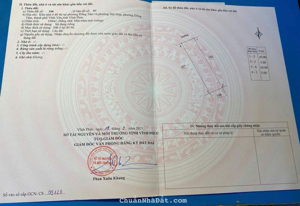 Bán đất trong khu đô thị Vân Hội City, Đồng Tâm, Vĩnh Yên, Vĩnh Phúc