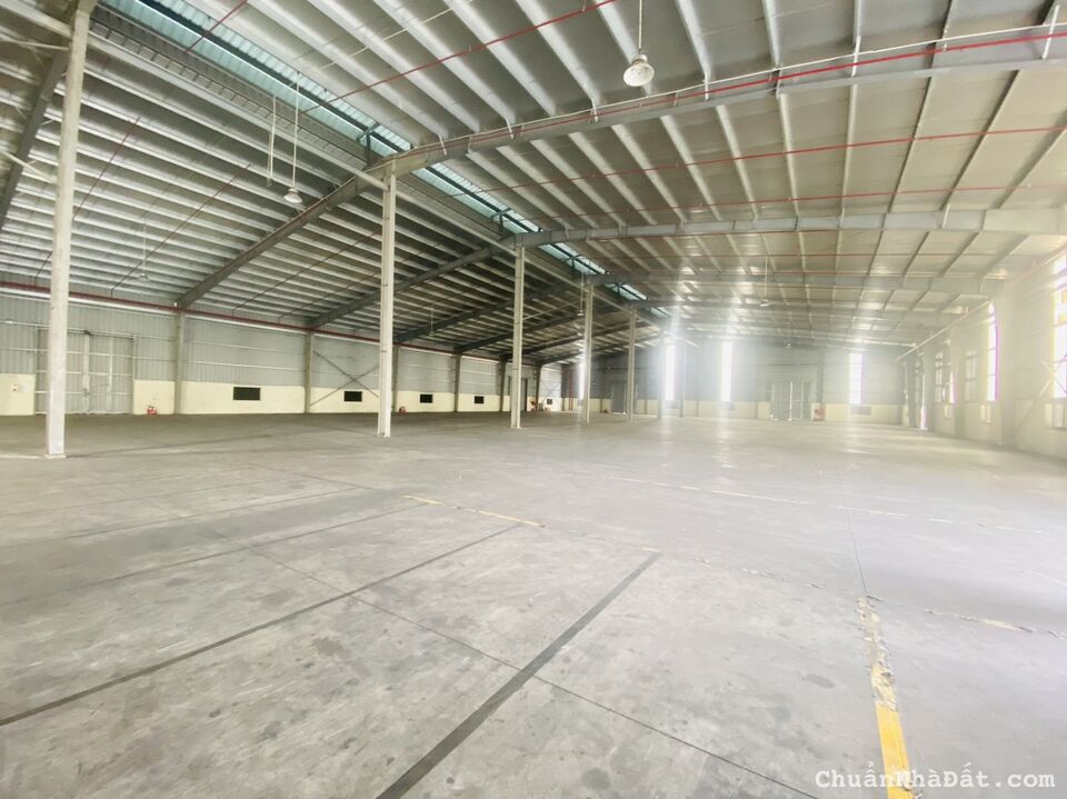 Cho thuê nhà xưởng phòng cháy nghiệm thu 8000m2 khu vực Thiện Kế, Bình Xuyên, Vĩnh Yên