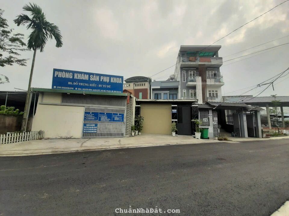 CHDV 4 tầng mặt tiền đường Nguyễn Bình, Nhơn đức, Nhà bè. 7*18.