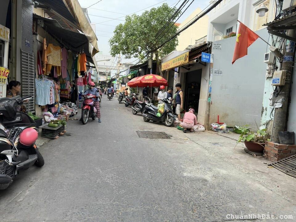 Dãy trọ 14 phòng, trung tam Quạn 7. DT 10,5m*21m, mặt hẻm chính 6m. 15 tỷ,