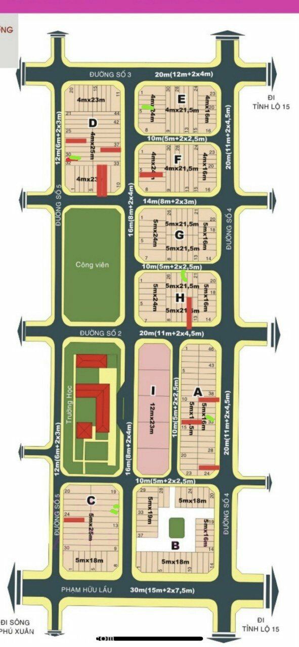 Đất đường số KDC PHú mỹ, Quận 7. 5*21,5. 10 tỷ.