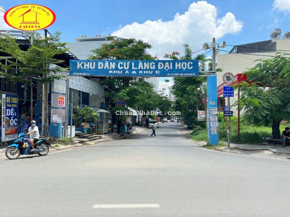 Đất đường 12 m khu làng Đại học Phước kiển. 7*30, 11,5 tỷ . Cực rẻ.