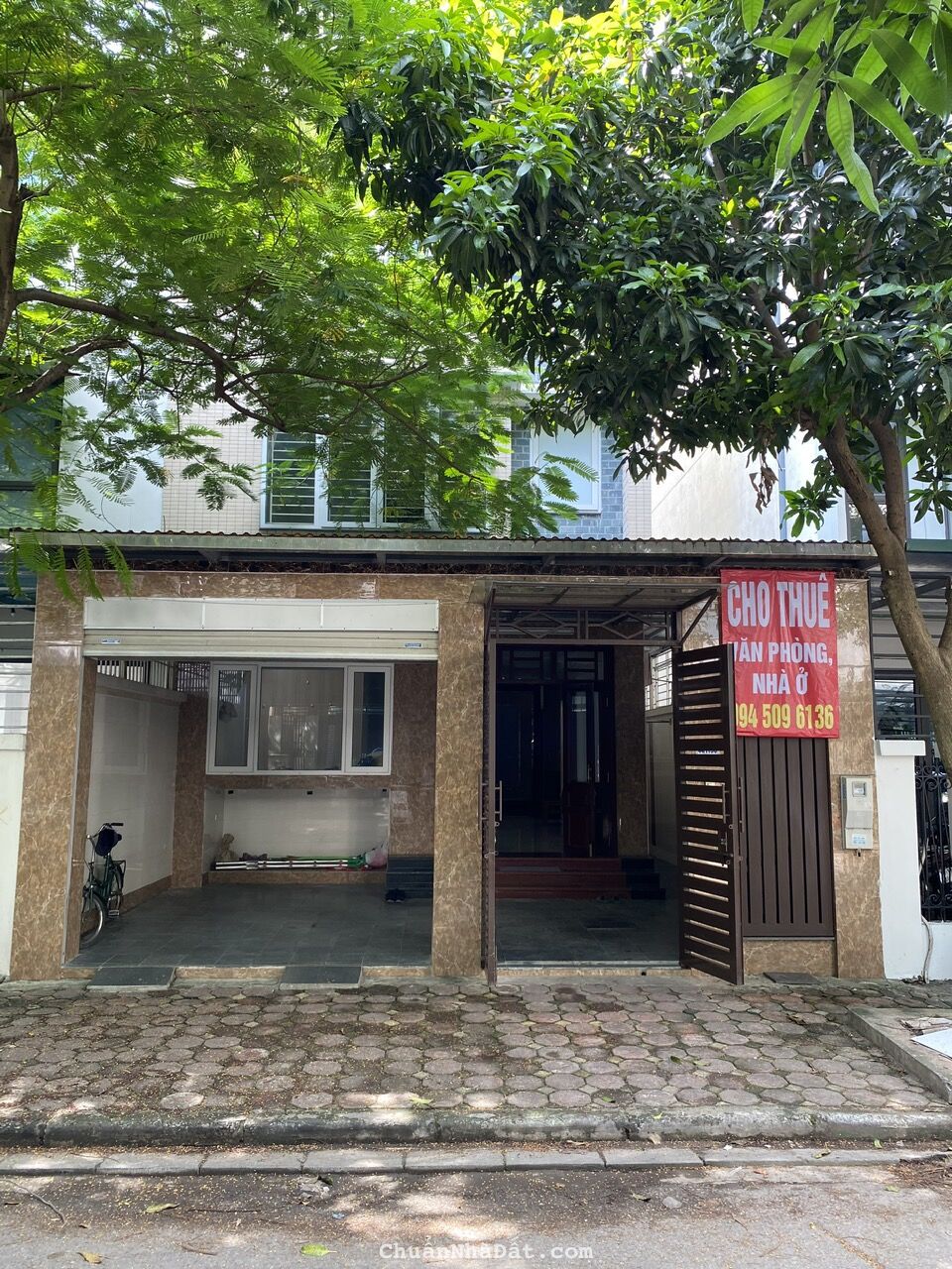 Cho thuê nhà riêng tại phố Thọ Tháp 75m2, 4 tầng, mặt tiền 7m làm văn phòng, Spa, mầm non 38 triệu