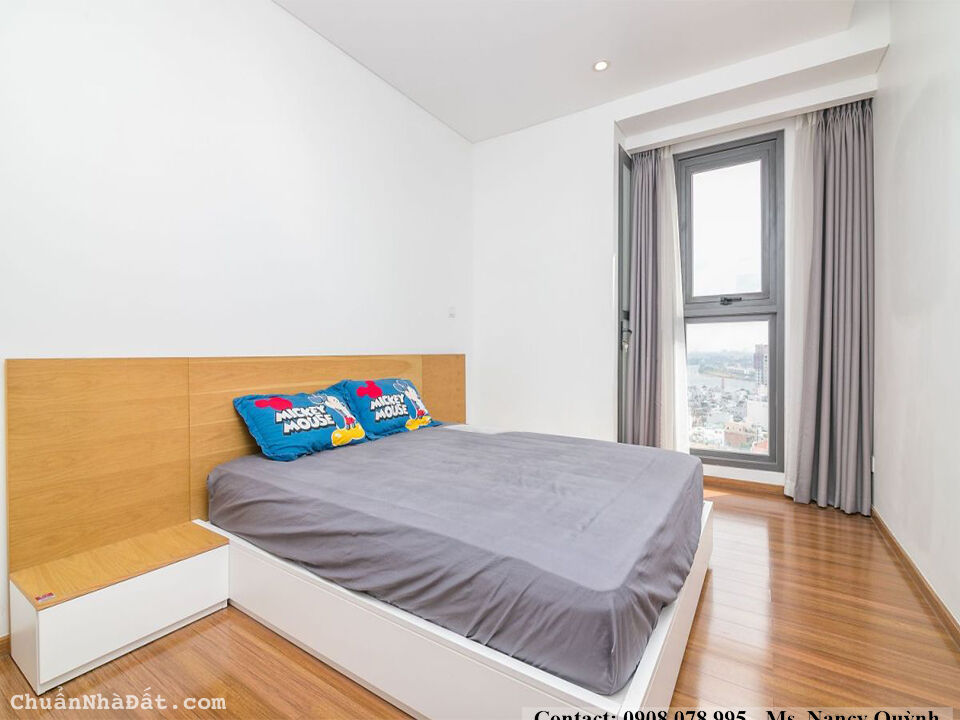 CHO THUÊ CĂN HỘ PEARL PLAZA 2PN_92M2, TẦNG CAO, VIEW SÔNG. HOTLINE: 0908078995