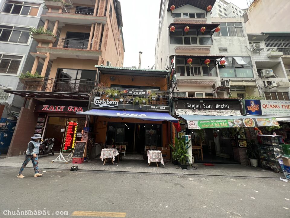 Cho thuê mặt bằng KD, DT: 5 x 20m, 2T, phường Bến Nghé Q1. Giá 95 triệu