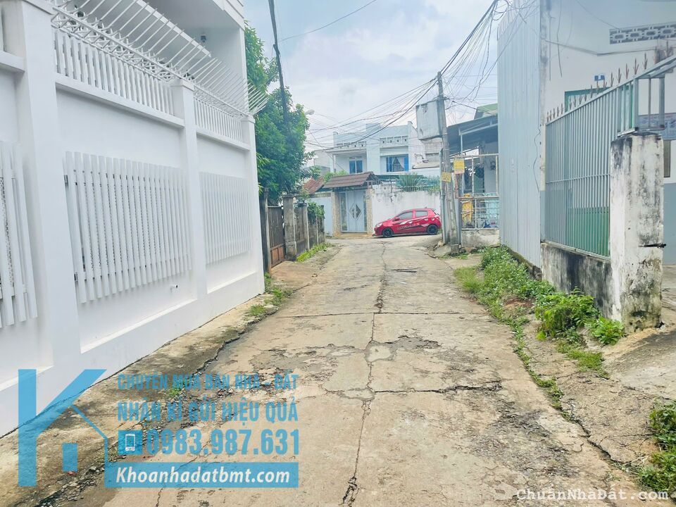 💥Lô 2 mặt tiền,TC 5*20m,Hẻm 100 Ama khê,gần Nguyễn Tất Thành 