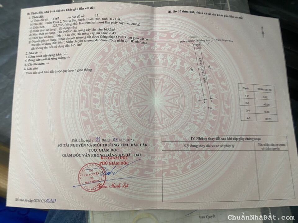 💥Lô TC ,5*47m,495tr ,thôn 5,Eabar,gần chợ,nhiều lô xung quanh 💥Lô TC ,5*47m,495tr ,thôn 5,Eabar,gần chợ,nhiều lô xung quanh