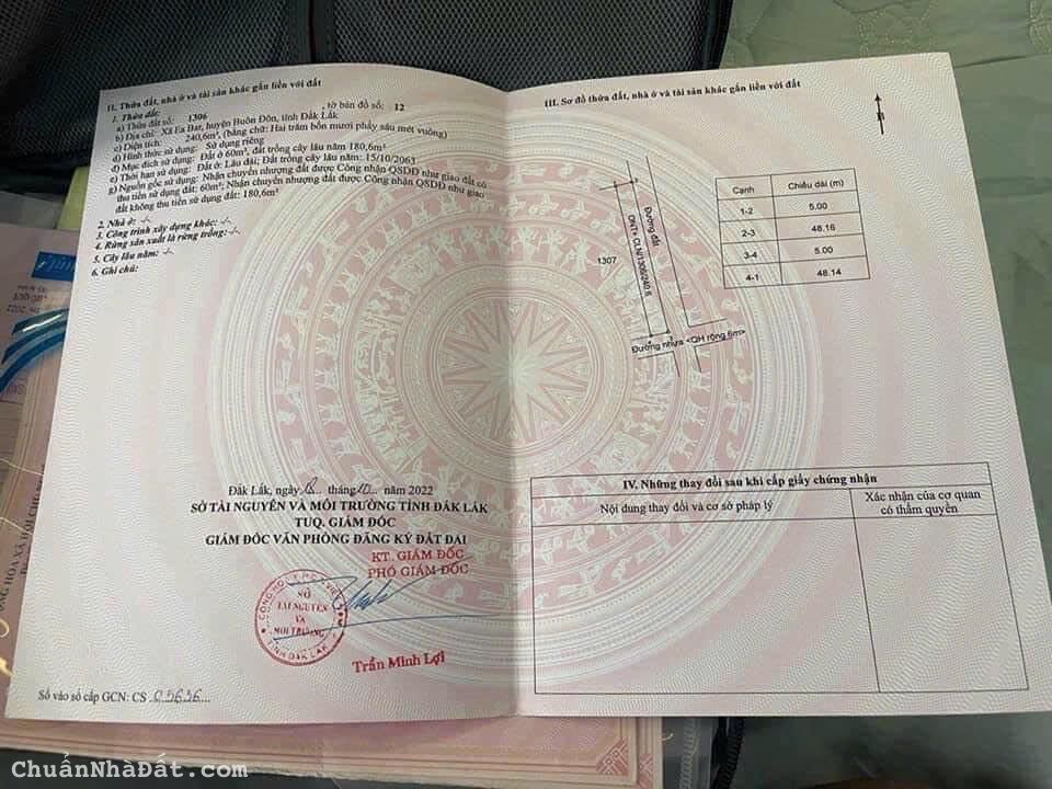 💥Lô 2 mặt tiền,5*48m,480tr ,thôn 5,Eabar,gần chợ,nhiều lô xung quanh 💥Lô 2 mặt tiền,5*48m,480tr ,thôn 5,Eabar,gần chợ,nhiều lô xung quanh