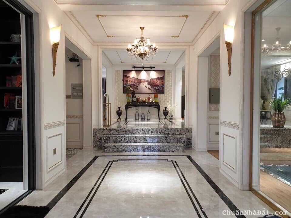 Bán Villa VIP P.Võ Thị Sáu,Q.3 - 150m2(4 tầng+thang máy-tiểu cảnh,hồ cá Koi )-Gía: 65 tỷ TL