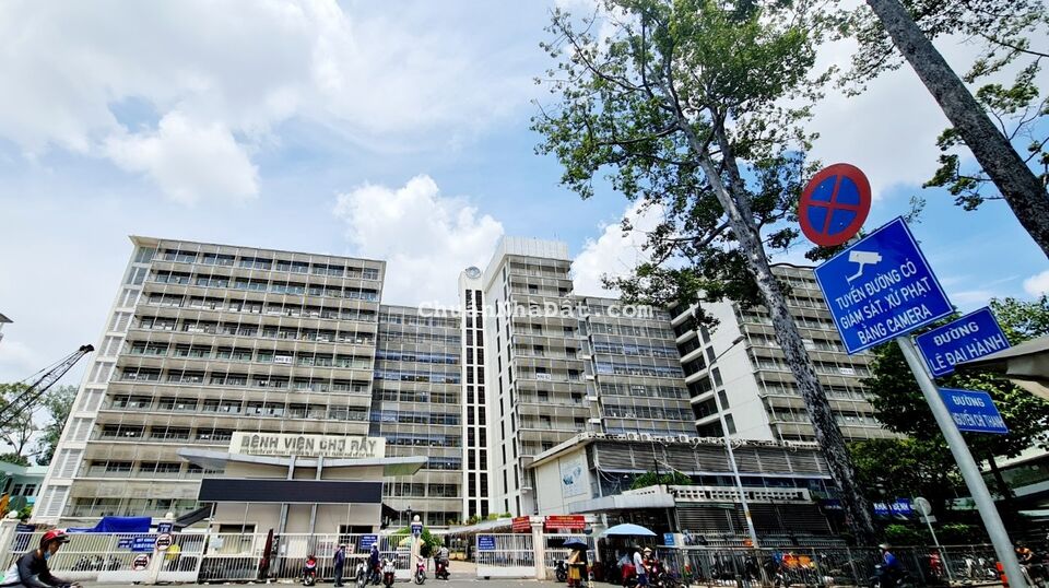 Khan Hiếm! MT Nguyễn Chí Thanh,P12,Q5,ngay BV Chợ Rẫy-5,5x20m,nở hậu L 7,5m,cCN:115m2-Gía: 45 tỷ 