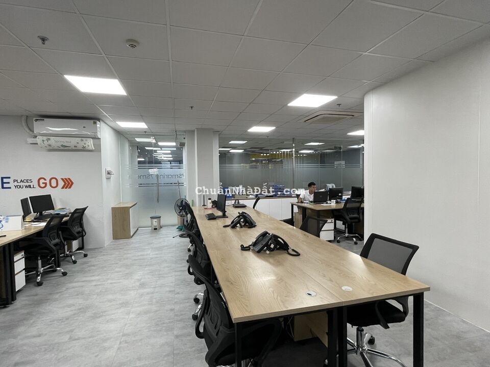 Chào thuê văn phòng tòa nhà Hoàng Ngân DT 138m2 giá rẻ, LH: 0358 209 907