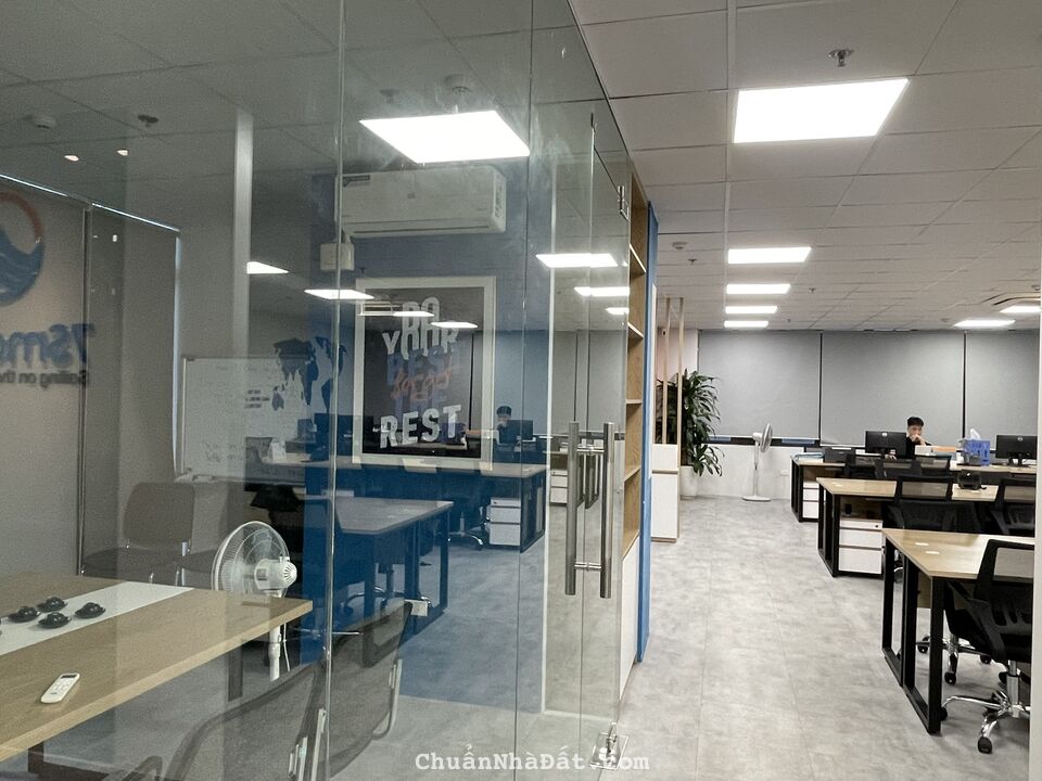 Chào thuê văn phòng tòa nhà Hoàng Ngân DT 138m2 giá rẻ, LH: 0358 209 907