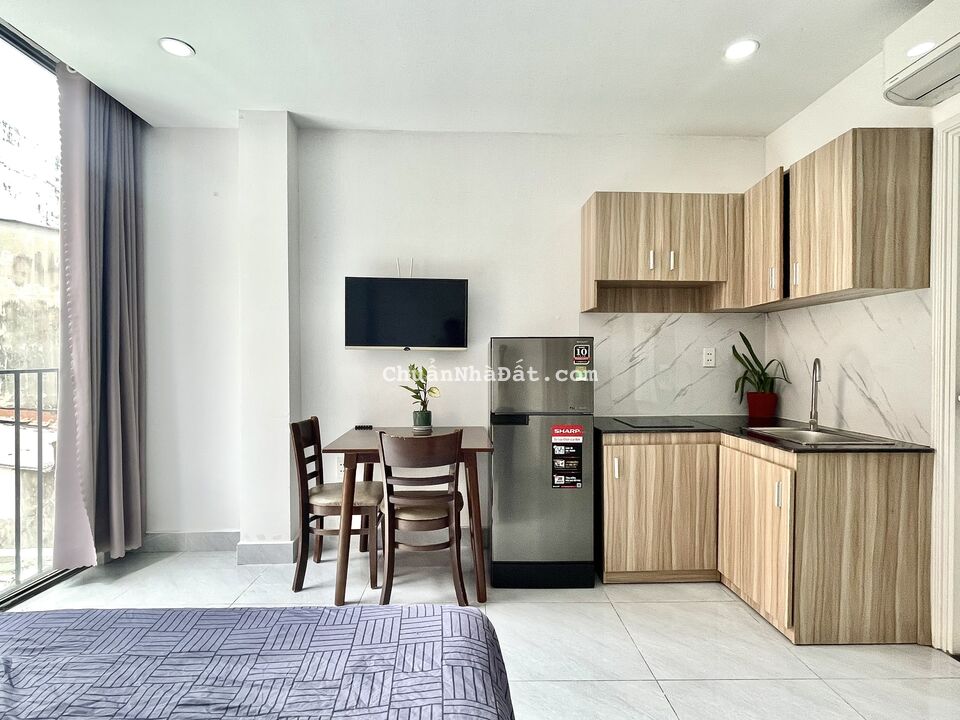 🌺Cho thuê căn hộ dịch vụ 30m2 đầy đủ nội thất gần phạm văn đồng bình thạnh