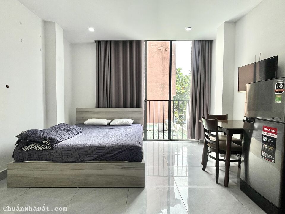 🌺Cho thuê căn hộ dịch vụ 30m2 đầy đủ nội thất gần phạm văn đồng bình thạnh