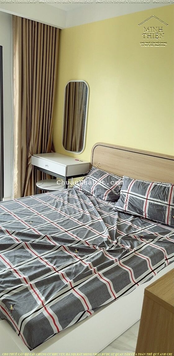 (Chung Cư D’el Dorado Tây Hồ ) Cho Thuê Căn 1 Ngủ Full Nội Thất Cao Cấp giá tốt 