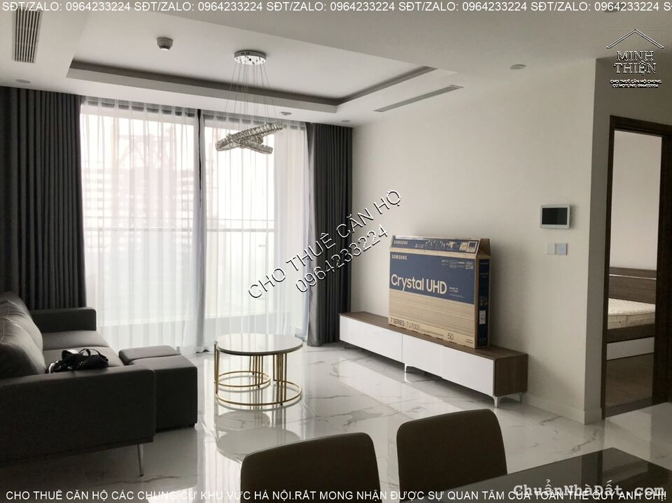 (Chung Cư Sunshine City) Cho Thuê Căn Hộ 3 Phòng Ngủ Full Nội Thất Giá Tốt