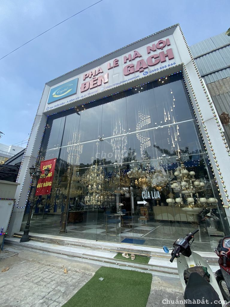 Cho thuê MBKD 7,5 x 20m mặt tiền đường Trần Não, P.Bình An, Quận 2. Giá 70 tr/th