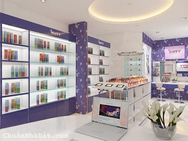 Cho thuê cửa hàng Đường D2 - Nguyễn Gia Trí, P25, Bình Thạnh. 4,5x20m nhà 4 tầng. Giá 90 tr/th