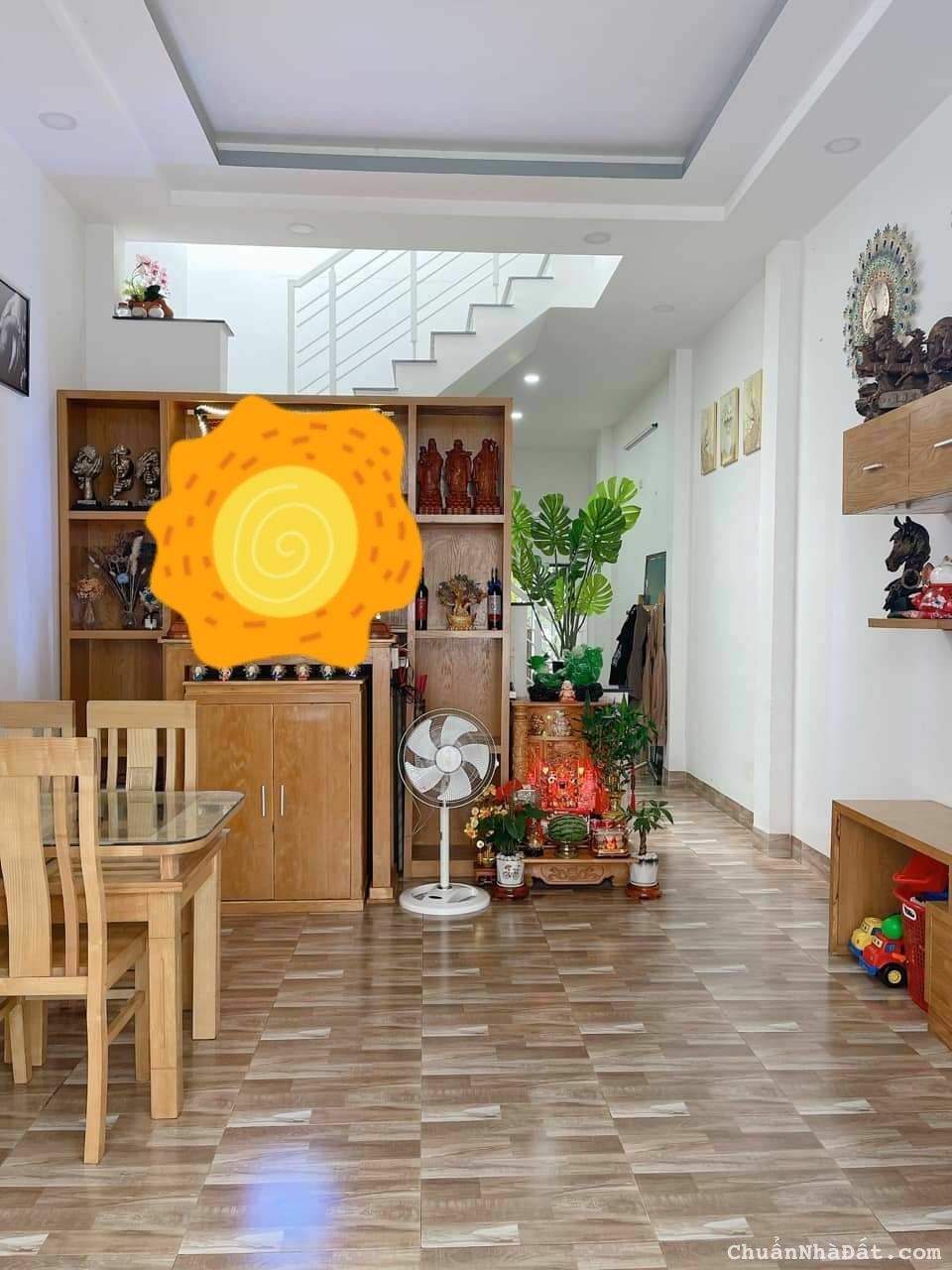 BÁN NHÀ ĐẸP 3 TẦNG KHU TĐC VCN PHƯỚC HẢI NHA TRANG GIÁ 3TỶ8