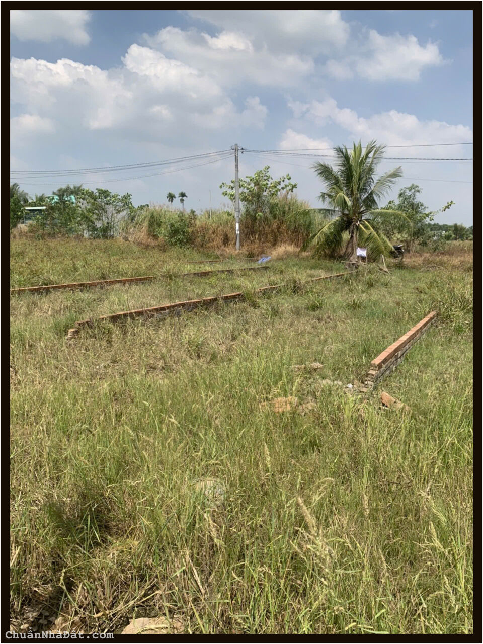 Cần bán rẻ lô đất biệt thự 20 x 25m Huyện Đức Hòa Long An