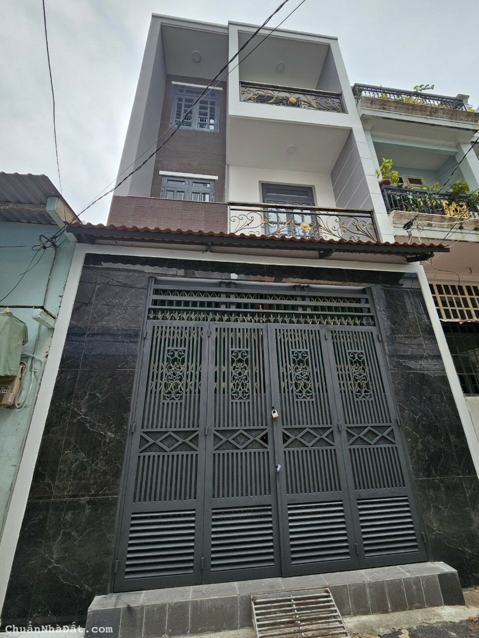 Nhà thuê nguyên căn 3 lầu Dương Quảng Hàm P5, DT 5x15m giá 15tr/tháng