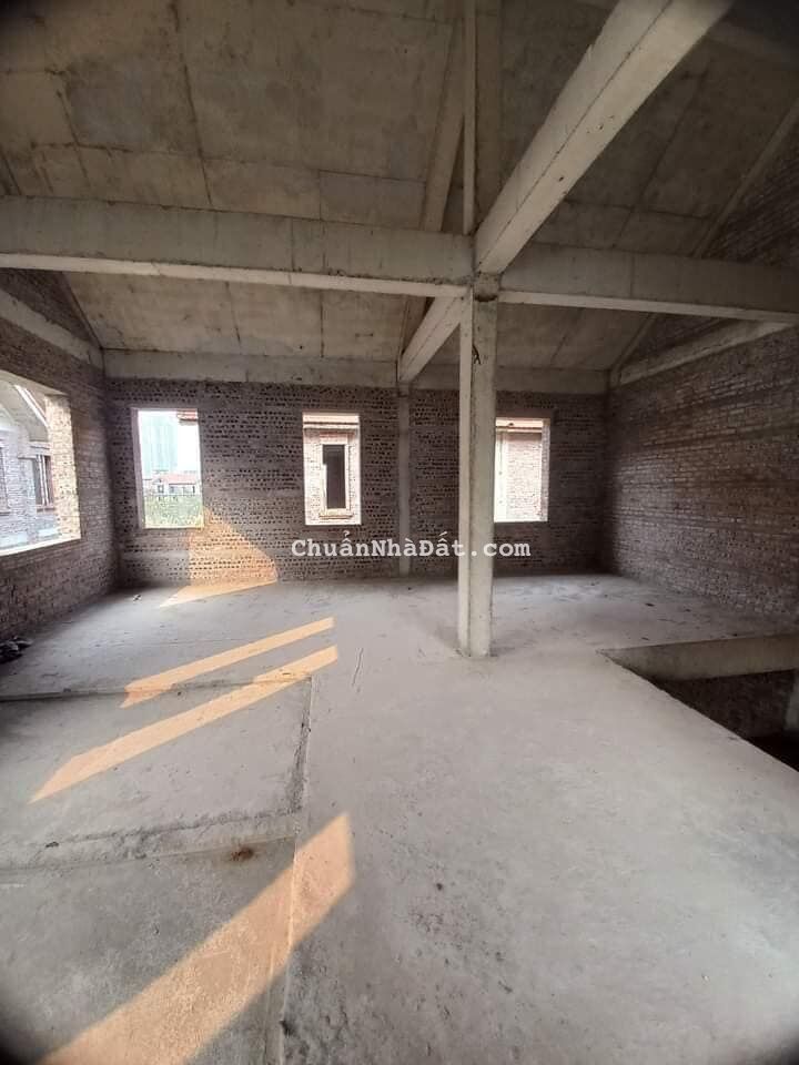 Biệt thự xây thô 3 tầng Phú Lương Văn Phú, DT 195m2, MT 10m, 16.5 tỷ Hà Đông